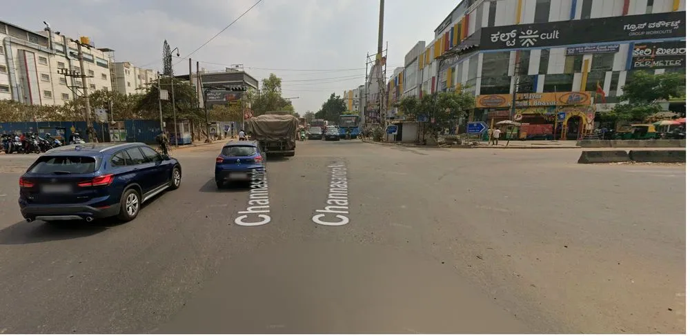 Street View of Whitefield Main Rd × Channasandra Main Rd, Kadugodi / Hopefarm