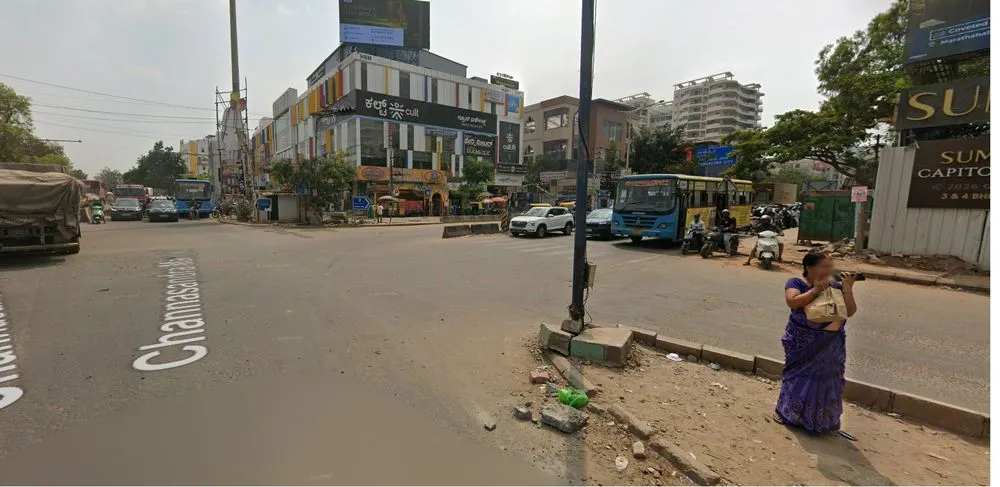 Street View of Whitefield Main Rd × Channasandra Main Rd, Kadugodi / Hopefarm
