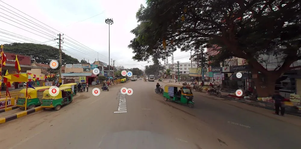 Street View of Whitefield Main Rd × Immadihalli Rd, Sathya Sai Layout
