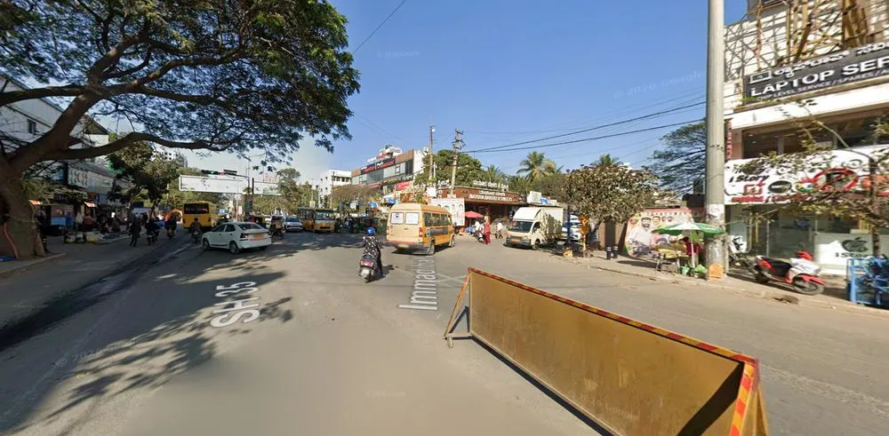 Street View of Whitefield Main Rd × Immadihalli Rd, Sathya Sai Layout